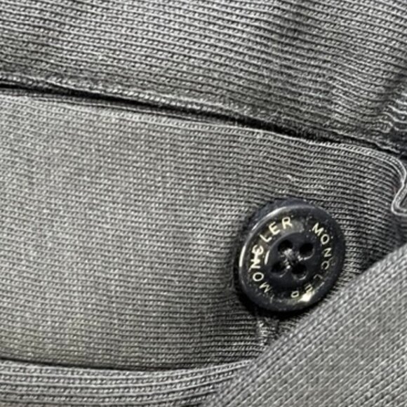 Moncler Pants Mens 2XL Navy Blue Tricolor Stripe Athletic Jogger Pantalone XXL - Picture 9 of 13